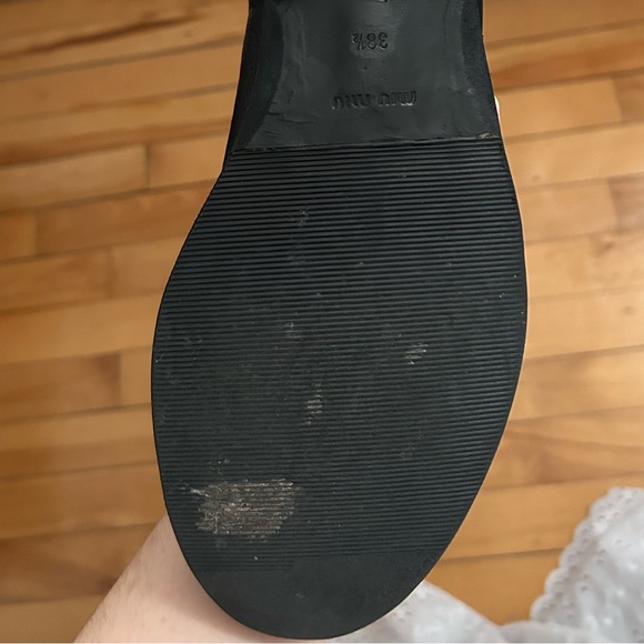 Miu Miu Leather Riding Boots - Picture 3 of 4